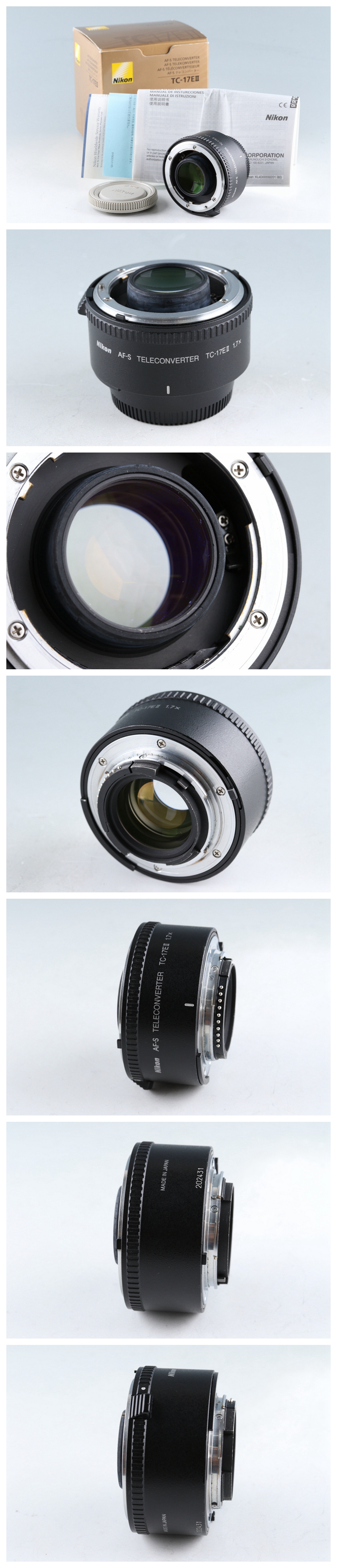 2024人気No.1の #43065 Box With Teleconverter AF-S TC-17EII Nikon L4 eBay | その他