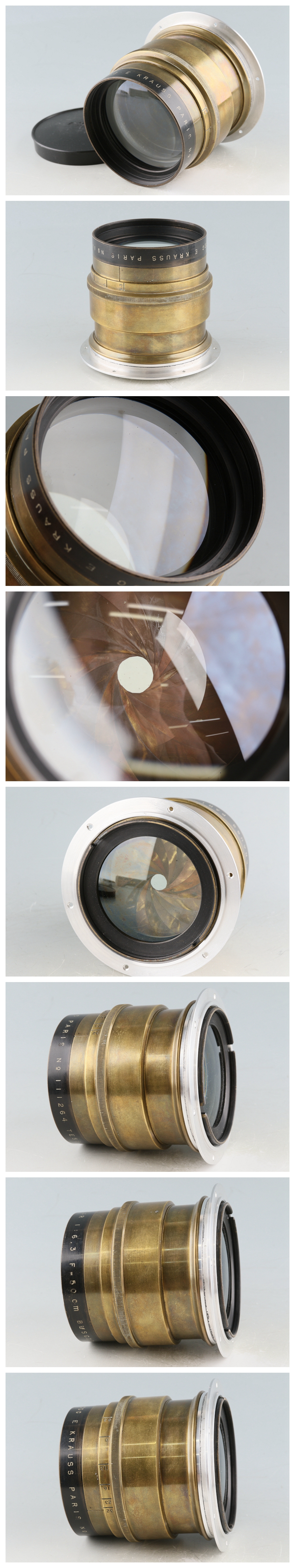 E Krauss Paris Tessar 500mm F/6.3 Lens #49373 H | eBay E Krauss Paris Tessar 500mm F/6.3 Lens #49373 H | eBay