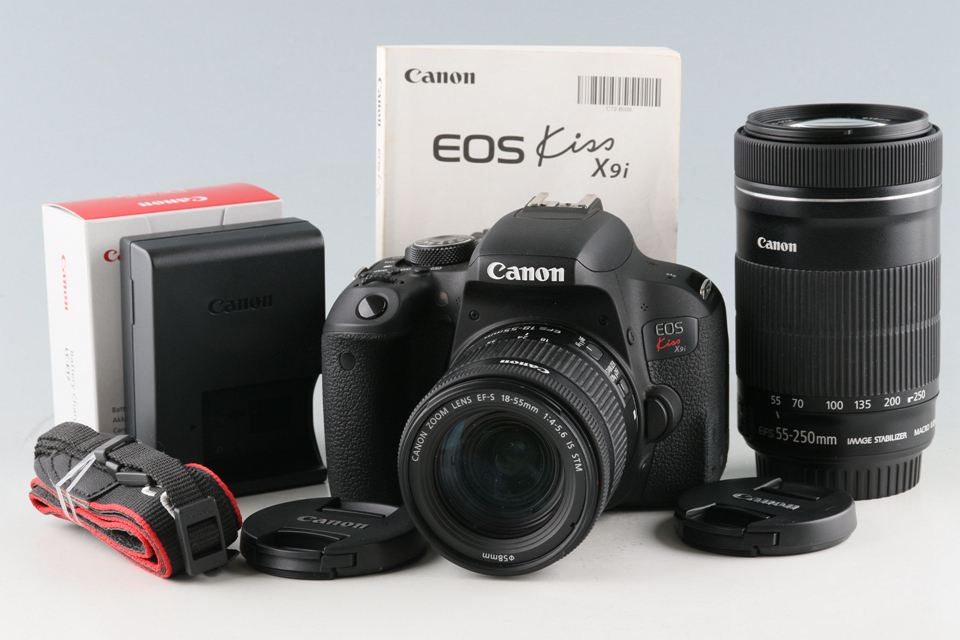 Canon Canon EOS Kiss X9i + EF-S 18-55mm F/4-5.6 IS STM + EF-S 55 ...