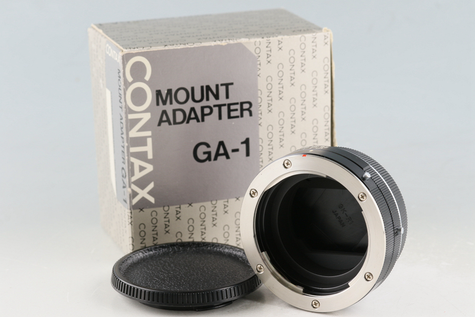 CONTAX Contax Mount Adapter GA-1 With Box #57043L8 イロハスショップ：カメラファン | 中古カメラ・ レンズ検索サイト／欲しい中古カメラが見つかる！