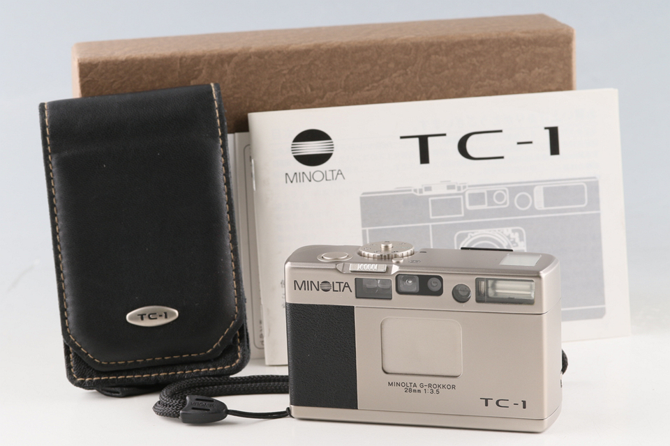 Minolta TC-1 35mm Point & Shoot Film Camera With Box #58913L8